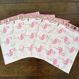 **SALE** 100 Pack - 10x13” Beautiful Pink Flamingo 🦩 Poly Mailers